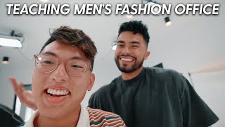 Day in the Life Working With Teaching Men's Fashion