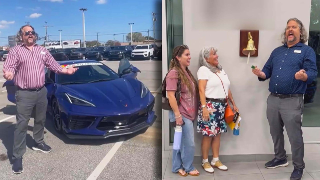 Car Salesman Sings For Customers He Sells Vehicles To