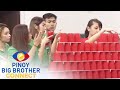 Housemates, nagsimula na itayo ang kanilang cup tower | KUMUnect Tayo Afternoon Show