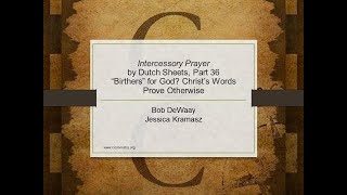 Are we “Birthers” for God?