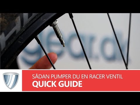 Sådan pumper du en racer ventil (presta)