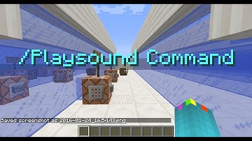 Working With Command Blocks Ep.4  "/Playsound Command"