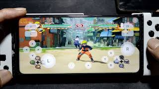 Naruto Shippuden Ultimate Ninja Storm 1, 2 , 3 and 4 on Redmi Note 8 pro Helio G90T