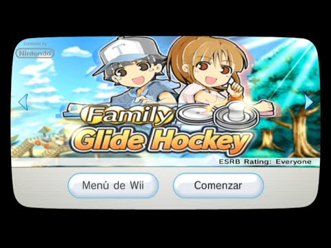 Family Glide Hockey (WiiWare Gameplay)