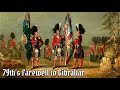 79th's Farewell to Gibraltar - British Army Pipe and Drum Tune