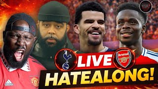 Tottenham Hotspurs Vs Arsenal | Hate Along | How do Arsenal Respond👀with Half Time Hooks!⁨@HT-HTV⁩