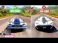 Koenigsegg jesko vs koenigsegg one  fastest drag race in the world  forza horizon 5