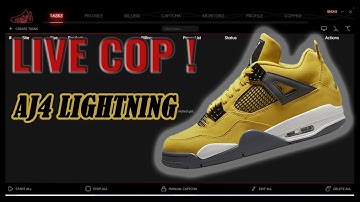 NSB LIVE COP: Air Jordan 4 Lightning Overview! - 2021