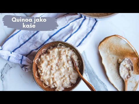 Quinoa jako KAŠE aneb Quinoa na SLADKO s meruňkami na másle | Recept | vegan