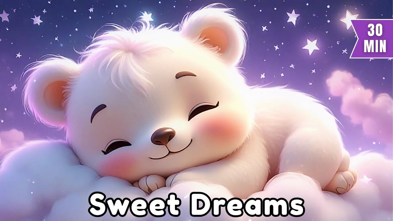 Sleepy Bear Lullaby 🐻 | Gentle Bedtime Song for Babies & Kids - YouTube