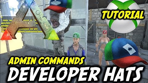 ARK Survival Evolved Admin Commands Developers BaseBall Hat - Now Free with PS Plus