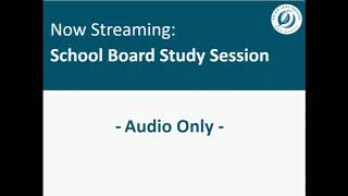 September 28, 2020 Study Session