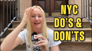 NYC Etiquette Rules - Do s Don ts in the Greatest City in the World