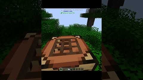 I CHANGED The Crafting Table In Minecraft #shorts