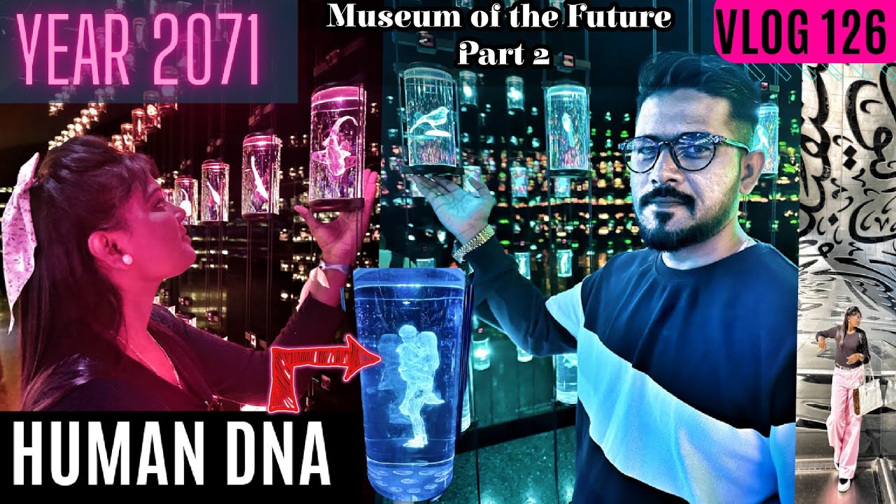 Exploring Museum of the Future Part 2: DNA Lab, Futuristic Robots, and Unique Therapies | Vlog 126