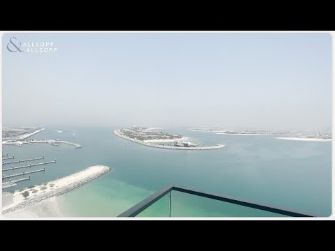 2 Bed Apartment in DUBAI, Emaar Beachfront, Dubai Harbour (Full Palm  Views). Click to View!