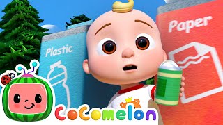 Clean Up Trash Song! | Moving and Learning with CoComelon | Sing Along | Nursery Rhymes \& Kids Songs