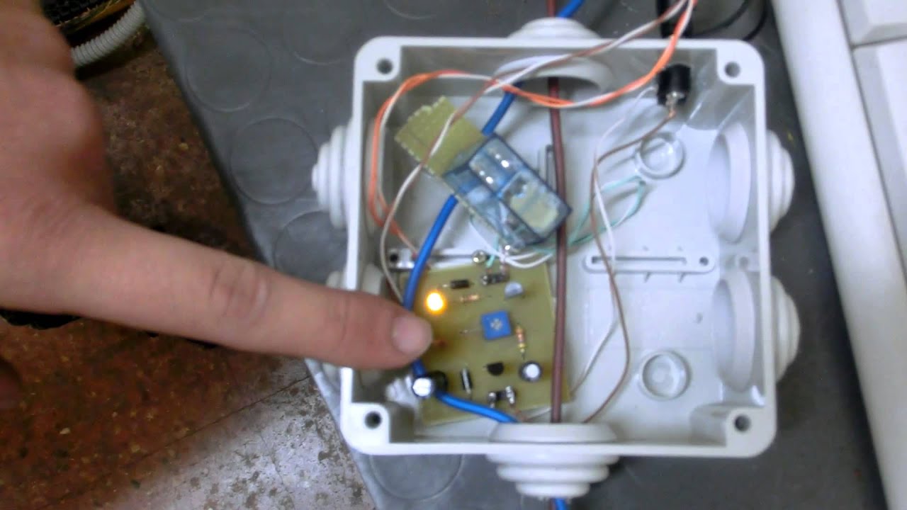 Granata angelo 4be: interruttore crepuscolare youtube Fotocellula per luci esterne