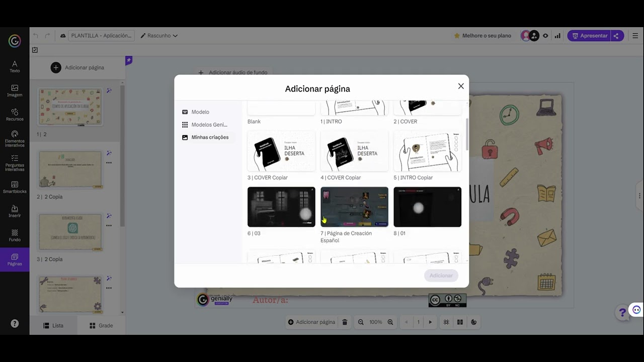 Inserir slide em modelo diferente do Genially - YouTube