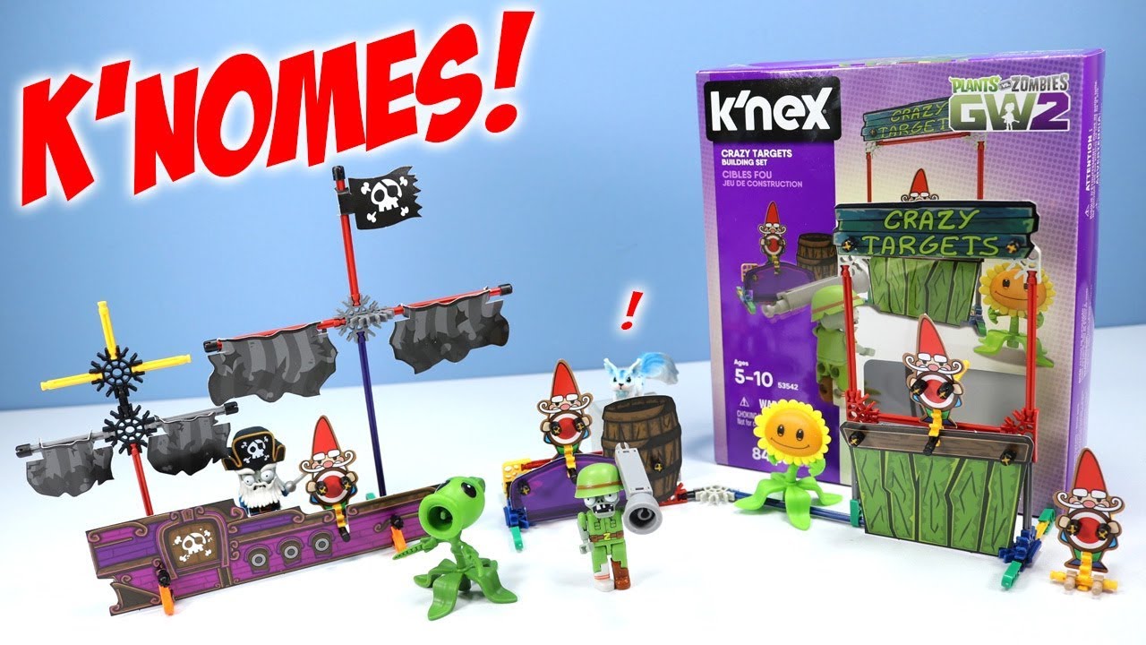 Plants vs. Zombies brings the turf war to K'NEX