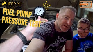 Jeep XJ Fuel Pressure Test