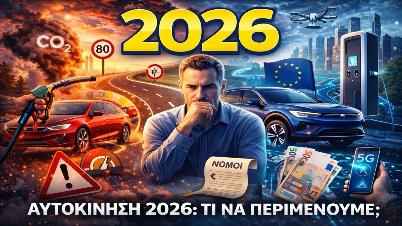 ΤΙ ΝΑ ΠΕΡΙΜΕΝΟΥΜΕ ΤΟ 2026 ΣΤΗΝ ΑΥΤΟΚΙΝΗΣΗ; – Video ΤΙ ΝΑ ΠΕΡΙΜΕΝΟΥΜΕ ΤΟ 2026 ΣΤΗΝ ΑΥΤΟΚΙΝΗΣΗ; – Video