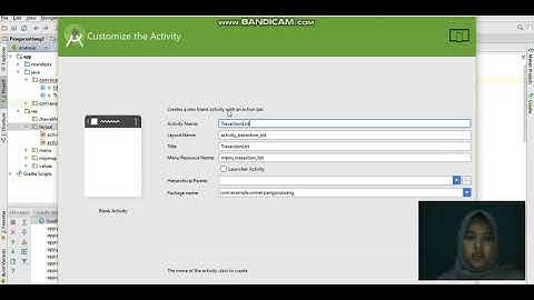 Membuat aplikasi management keuangan menggunakan  android studio