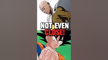 Why Goku VS Saitama ISN’T EVEN CLOSE! #goku #dbz #anime #onepunchman #vs #battle #dragonball #dbs