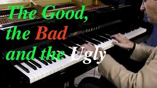 The Good, the Bad and the Ugly - Ennio Morricone HD Piano Cover play by ear by Fabrizio Spaggiari chords