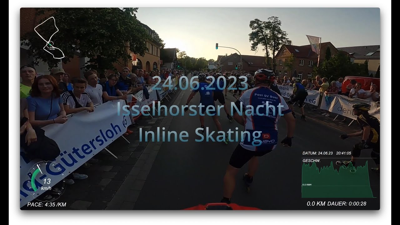 24.06.2023 23. Isselhorster Nacht Inline Skating