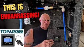 HOW (NOT) TO EASILY DIY install a Topargee Water Tank Gauge into a FORD RANGER CANOPY 4x4