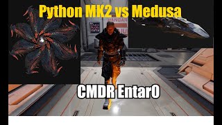 Elite Dangerous: Python MK2 vs Medusa | HOTAS | Full time FA-OFF