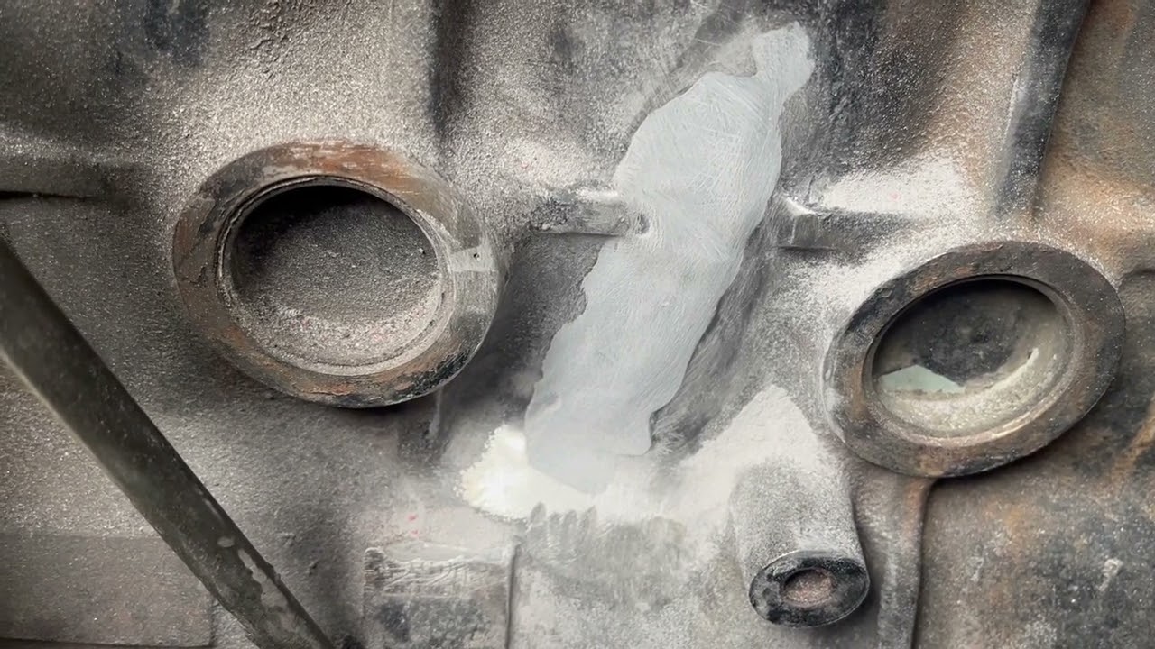 Repairing A 5" Long Crack In An Engine Block (22RE 1988 Toyota) UPDATE