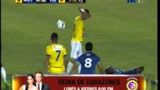 TVC Motagua/Victoria- Marvin Barrios sufrió terrible lesión en el brazo izquierdo (video)