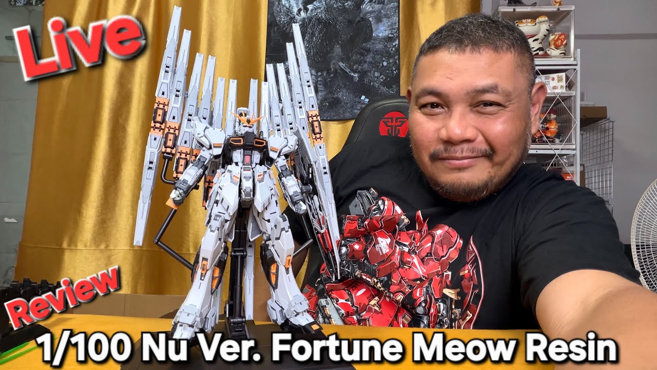 Live. Review 1/100 Nu Ver. Fortune Meow Resin จากค่าย Farmer