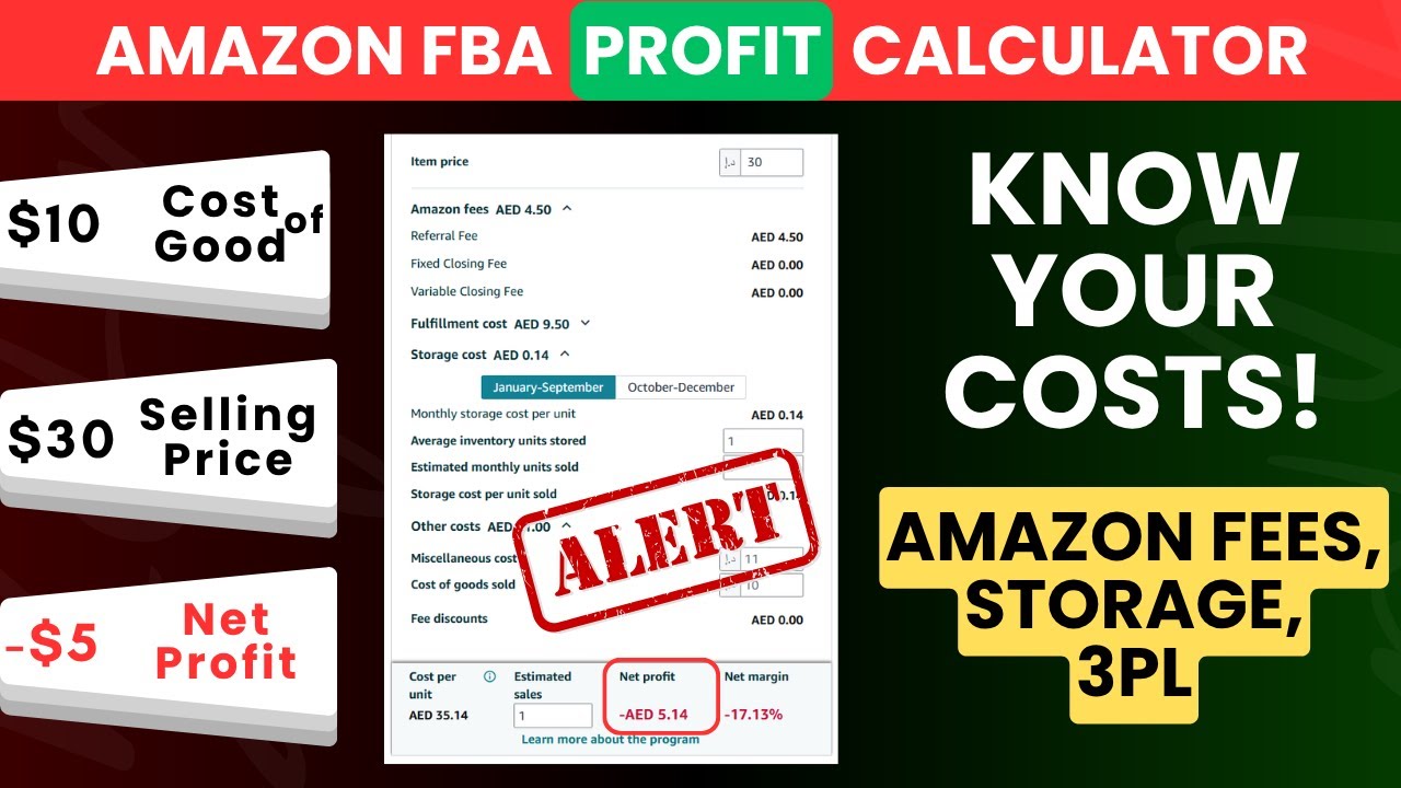How to Use the Amazon FBA/FBM Revenue Calculator Step-by-Step - Guide ...