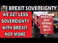 Brexit Gives Us Less Sovereignty, Not More