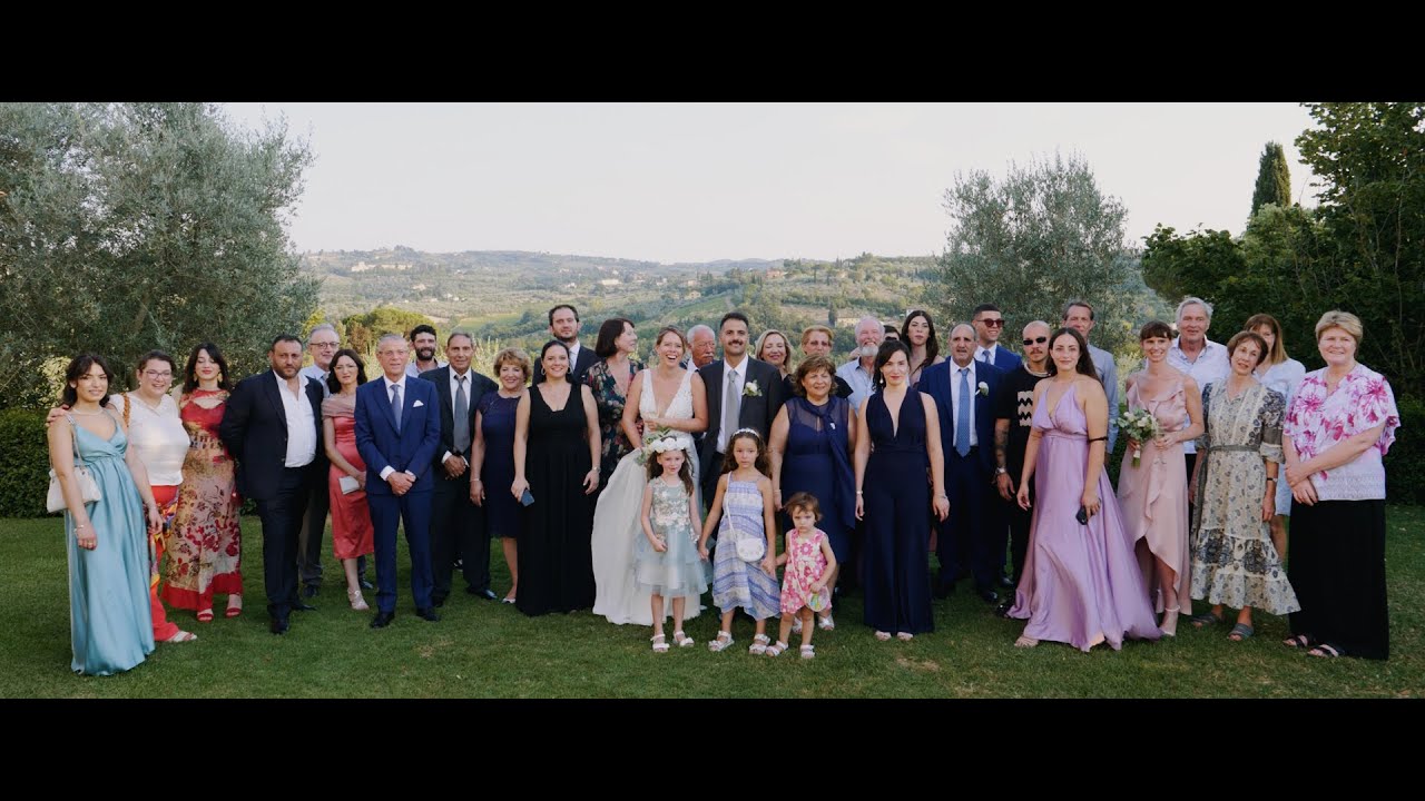 Wedding in Florence | Villa le Piazzole. Full Movie