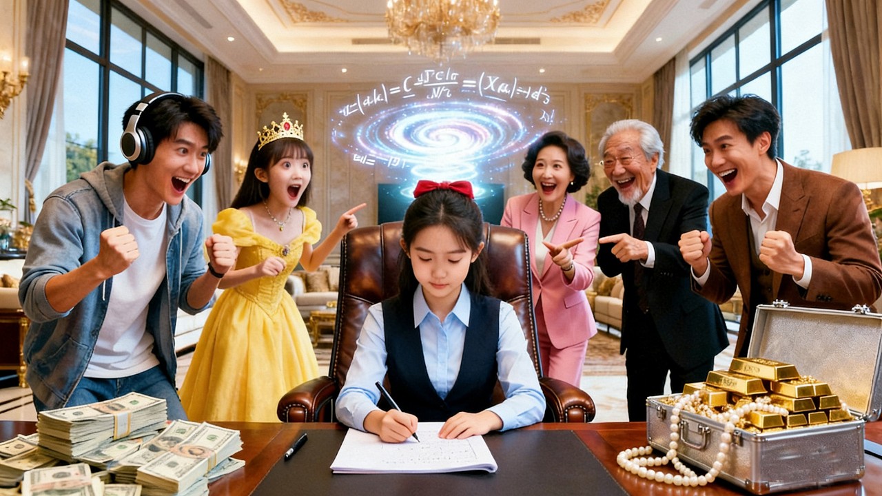Niña genio 5 años resuelve enigmas; viejo magnate la llama “madre”: es la ancestro suprema！