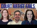 Courtroom sketch artist fails  oregon law lab