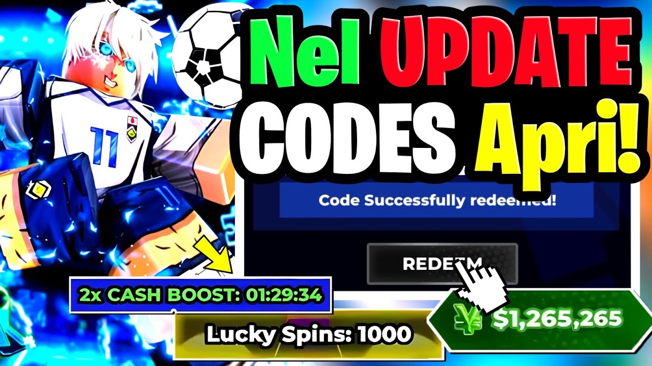 ⚠️Nel!💥[CODES]⚠️ BLUE LOCK RIVALS ROBLOX CODES APRIL 2026 - BLUE LOCK ...