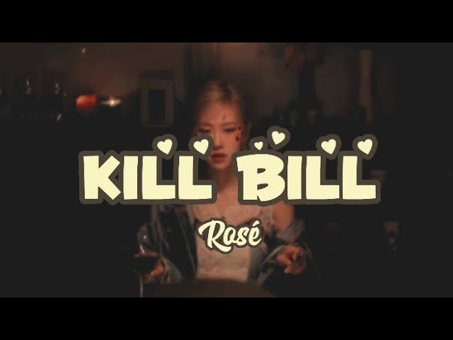 Rosé - Kill Bill [SZA] (Ai Cover) class=