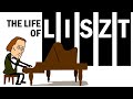 LISZT - Liebestraum (Love dream) &amp; Franz Liszt life