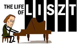 LISZT  Liebestraum (Love dream) & Franz Liszt life