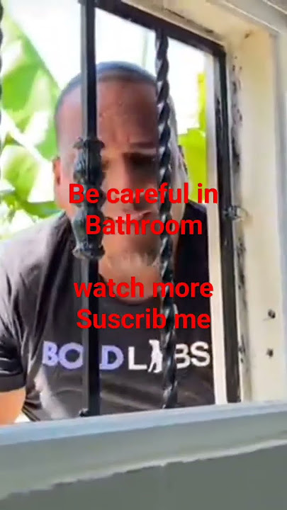 Be careful in Bathroom #sex #bathroom #porn