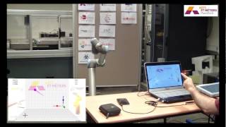 Leap Motion controls an UR10 robot