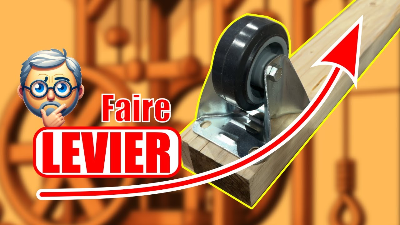 COMMENT déplacer une charge lourde SANS EFFORT - Je déplace 280Kg