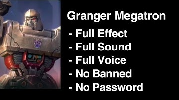 Granger - Megatron Skin Script Full Effect & Voice ( Aulus Patch ) Mediafire link No Password!