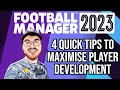 4 Simple Ways To Maximise Player Development