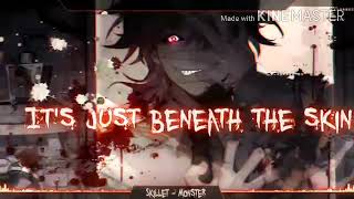 ONE HOUR FOR MONSTER [SKILLET] ♧ NIGHTCORE ♧